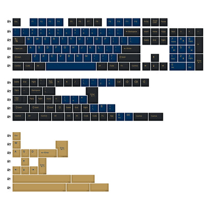 GMK Marrsgreen Keycap Retro PBT ISO Double Shot Cherry Profile Keycaps for MX Switches Mechanical Gaming Keyboard Key Caps