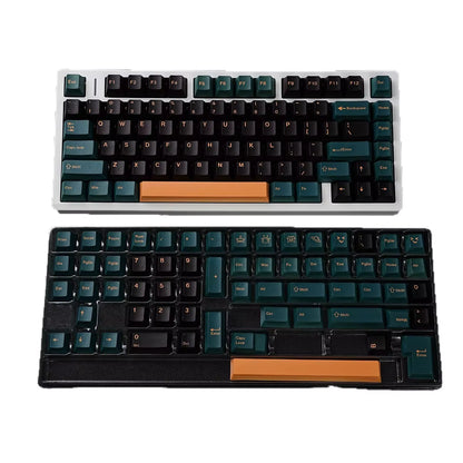 Spanish Japanese Korean Russian French Arabic BRPT Green Keycap Cherry Profile PBT Backlight Key Cap Mechanical Keyboard Aulaf75
