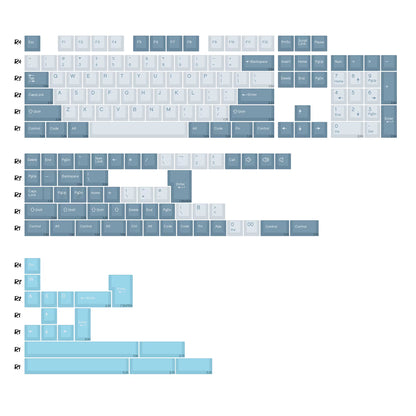 GMK Marrsgreen Keycap Retro PBT ISO Double Shot Cherry Profile Keycaps for MX Switches Mechanical Gaming Keyboard Key Caps