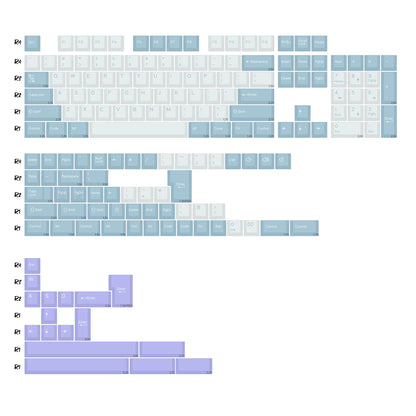 GMK Marrsgreen Keycap Retro PBT ISO Double Shot Cherry Profile Keycaps for MX Switches Mechanical Gaming Keyboard Key Caps