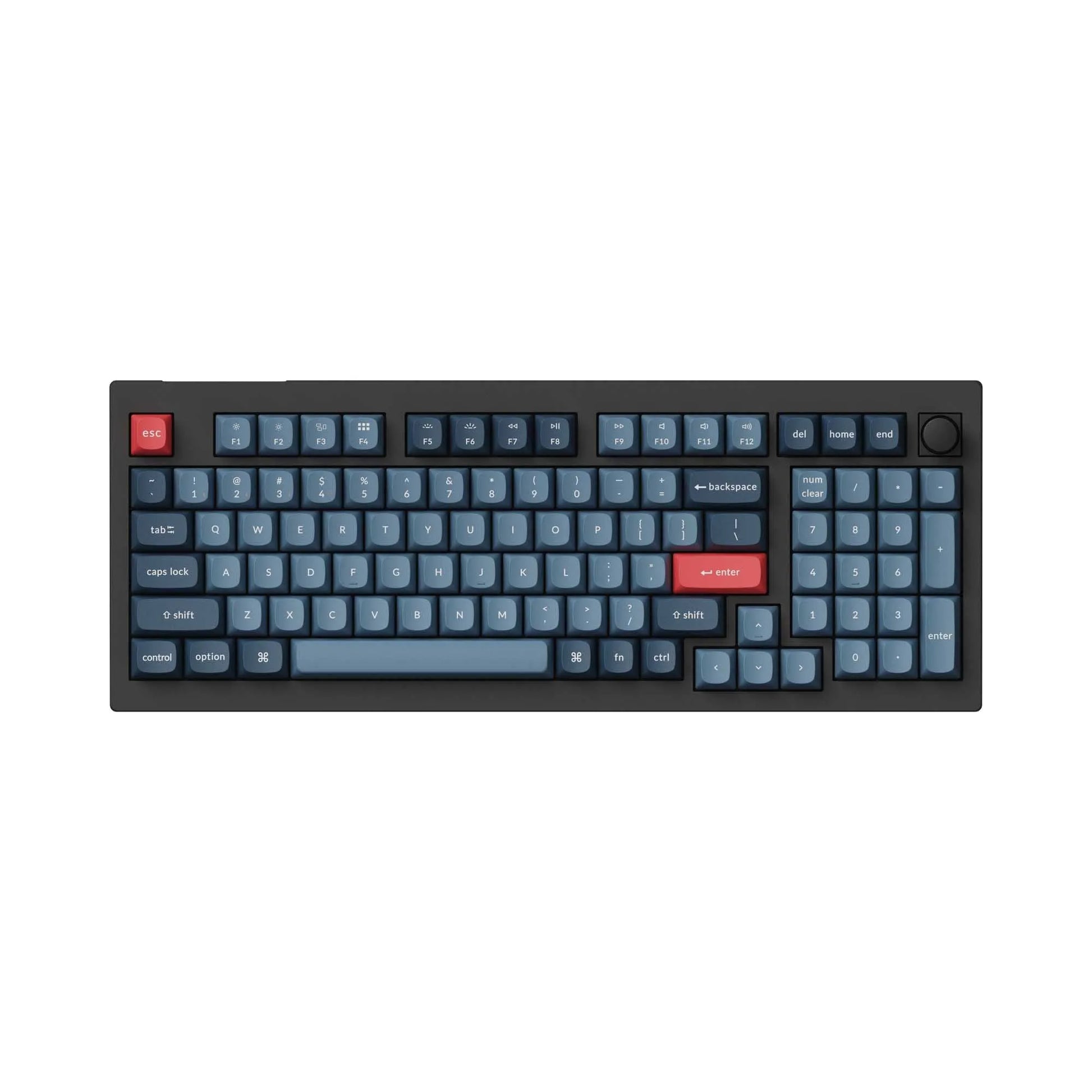Keychron V5 Max QMK/VIA Wireless Custom Mechanical Keyboard RGB Backlight  Jupiter Switch Double-Shot PBT Keycaps
