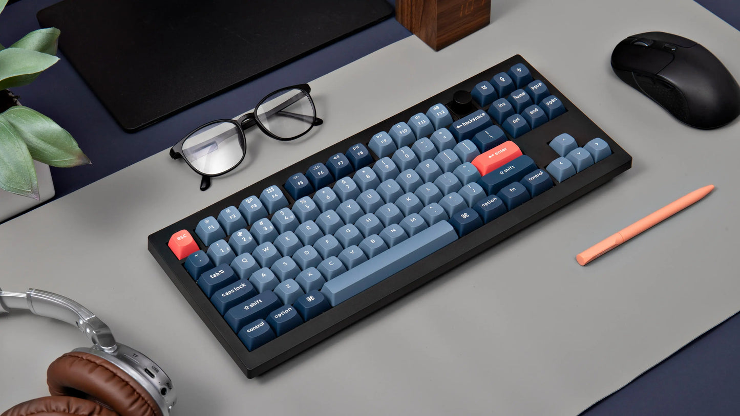 V3 Max Barebone Knob Version QMK/VIA Wireless Custom Mechanical Keyboard RGB Backlight Hot-Swappable