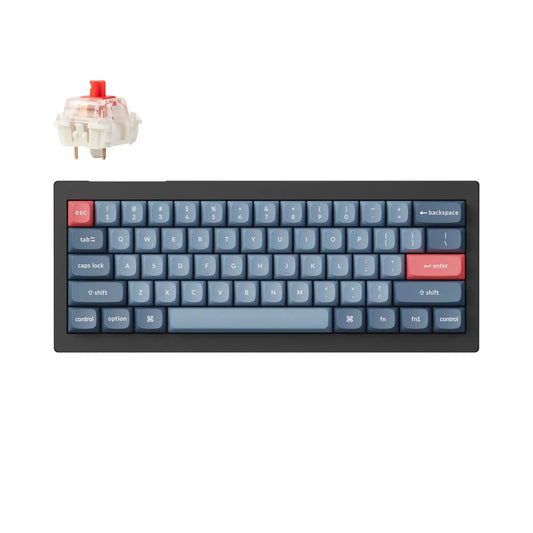 Keychron V4 Max 60% Layout QMK/VIA Wireless Custom Mechanical Keyboard RGB Backlight  Switch Double-Shot PBT Keycaps